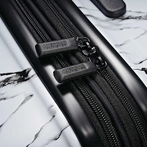 American Tourister Moonlight Hardside Expandable Luggage With Spinner Wheels, Marble, 2-Piece Set (21/24) 2 American Tourister Moonlight Hardside Expandable Luggage With Spinner Wheels, Marble, 2-Piece Set (21/24) - Image 2