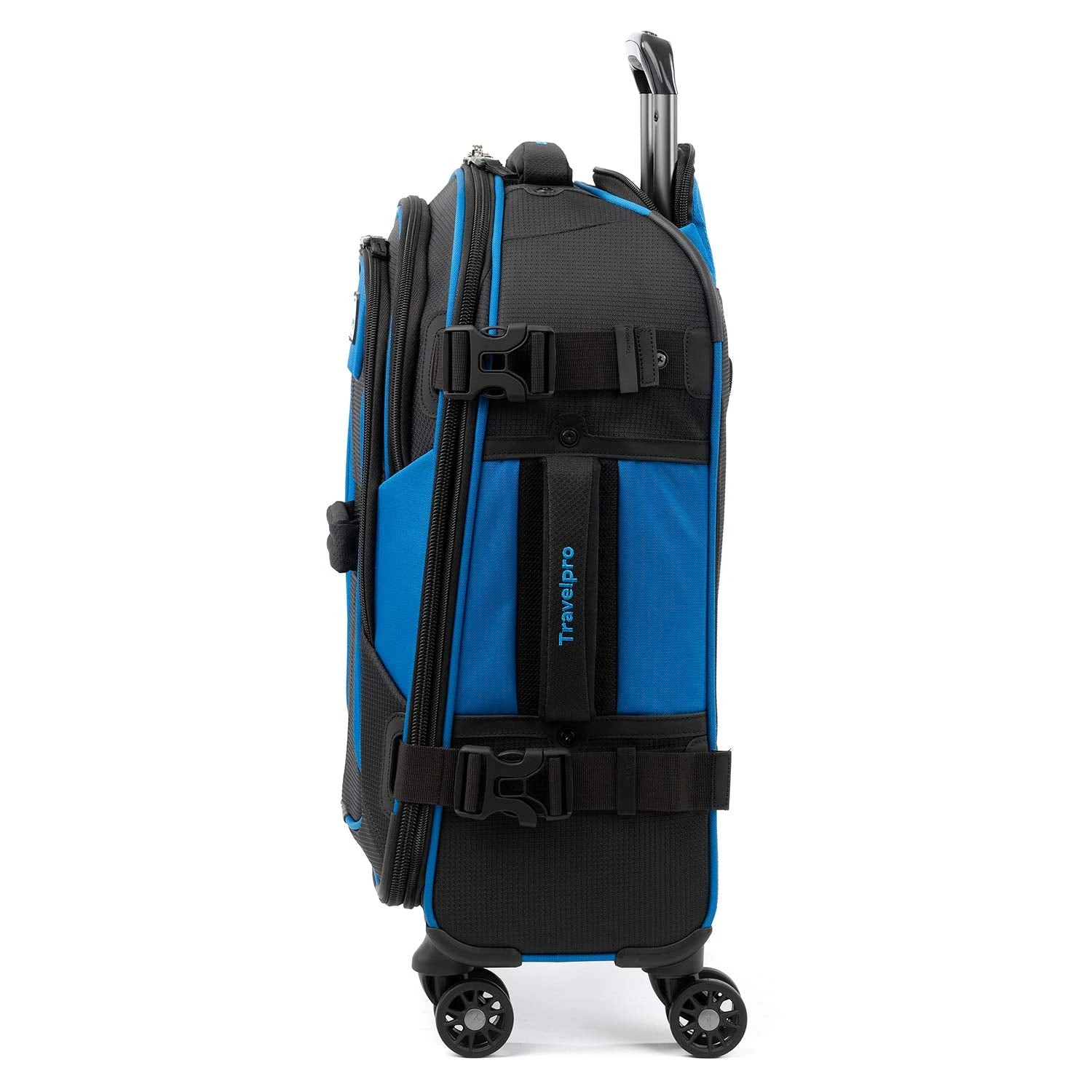 Travelpro Bold 21" Carry-on, Expandable Spinner Luggage With Easy-access Tablet Sleeve, Blue/Black 5 Travelpro Bold 21" Carry-on, Expandable Spinner Luggage With Easy-access Tablet Sleeve, Blue/Black - Image 5