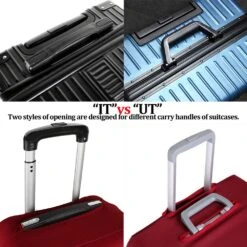 Washable Luggage Cover Spandex Suitcase Cover Protective Fits 19-32inch Luggage Zipper Carry On Covers Wine Red 9 Washable Luggage Cover Spandex Suitcase Cover Protective Fits 19-32inch Luggage Zipper Carry On Covers Wine Red -Luggage Factory 714NdmmB1oL ad337728 3ab8 4e16 ae52 5e2364877dda