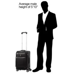 Travelpro Luggage Platinum Elite 20" Carry-on Expandable Business Spinner W/USB Port, Shadow Black 9 Travelpro Luggage Platinum Elite 20" Carry-on Expandable Business Spinner W/USB Port, Shadow Black -Luggage Factory 719Tv4hF iL 02c791f5 acfe 4280 b5db 381225f995d2
