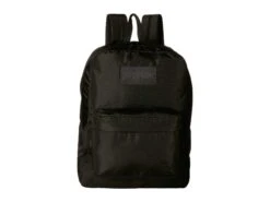 JanSport Mono Superbreak Backpack - Lightweight School Pack, Black