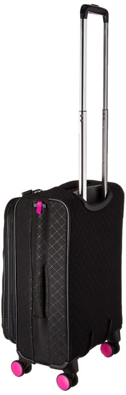 Vera Bradley Softside Small Spinner, Classic Black 11 Vera Bradley Softside Small Spinner, Classic Black -Luggage Factory 71dEw71YOFL