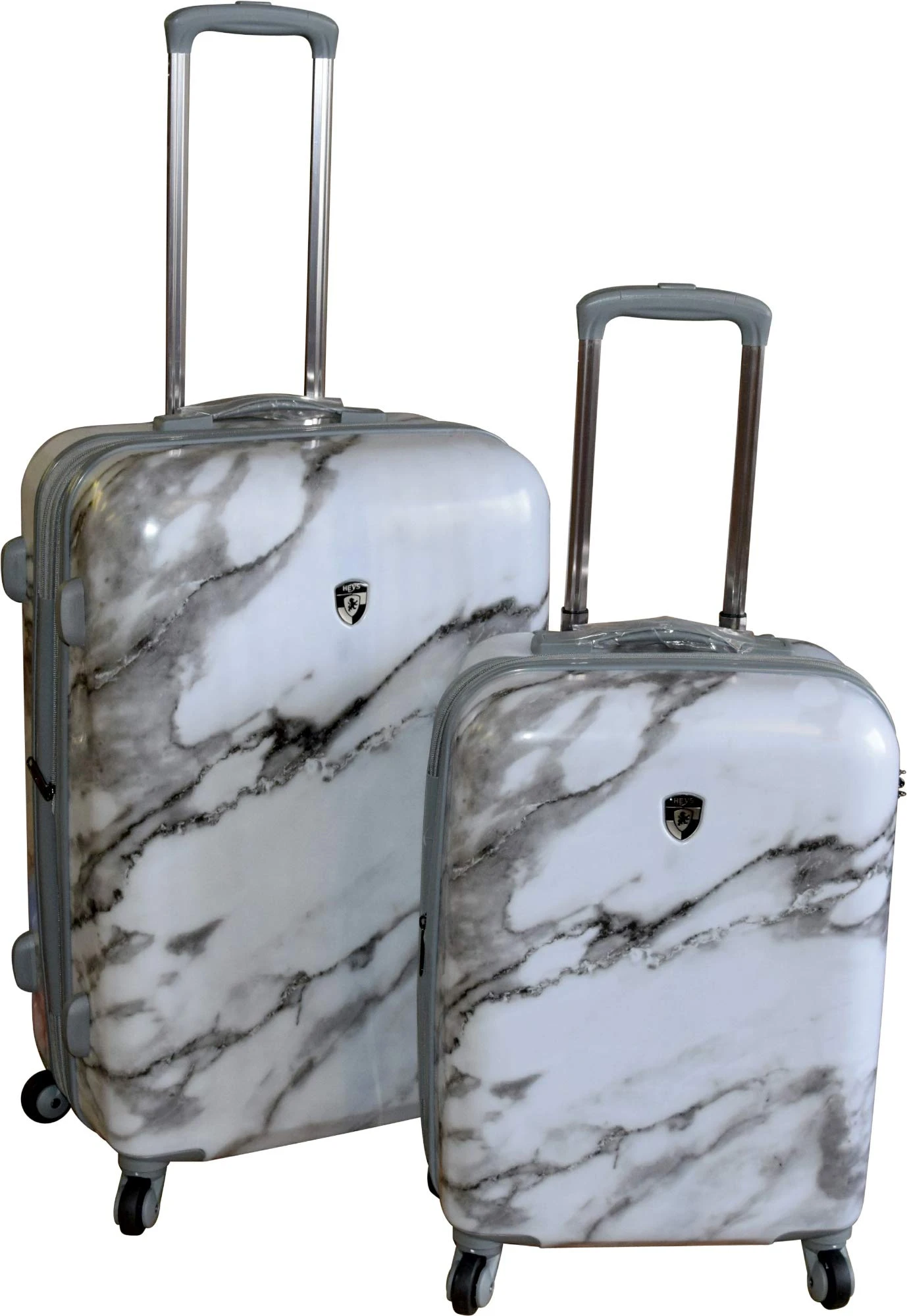 Heys America Unisex Carrara Marble Check In 26" & Carry On 21" Spinner Luggage Set 1 Heys America Unisex Carrara Marble Check In 26" & Carry On 21" Spinner Luggage Set