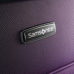 Samsonite Checked-Large, Purple -Luggage Factory 71iEAFH9SvL