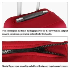 Washable Luggage Cover Spandex Suitcase Cover Protective Fits 19-32inch Luggage Zipper Carry On Covers Wine Red 10 Washable Luggage Cover Spandex Suitcase Cover Protective Fits 19-32inch Luggage Zipper Carry On Covers Wine Red -Luggage Factory 71yQWF6c39L cc7186d4 7e51 4ddd bd9a 661b88d8bbaa