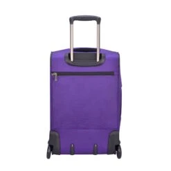 Delsey Paris Luggage Sky Max Carry On Expandable 2 Wheeled Suitcase, Purple -Luggage Factory 818CcHIQdHL