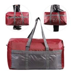 REDCAMP 75L Extra Large Duffle Bag Lightweight, Water Resistant Travel Duffle Bag Foldable For Men Women, Wine Red 13 REDCAMP 75L Extra Large Duffle Bag Lightweight, Water Resistant Travel Duffle Bag Foldable For Men Women, Wine Red -Luggage Factory 81AdKJdThXL