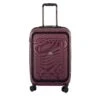 DELSEY Paris Luggage Cruise Lite Hardside 21" Carry On Exp. Spinner With Front Pocket, Black Cherry