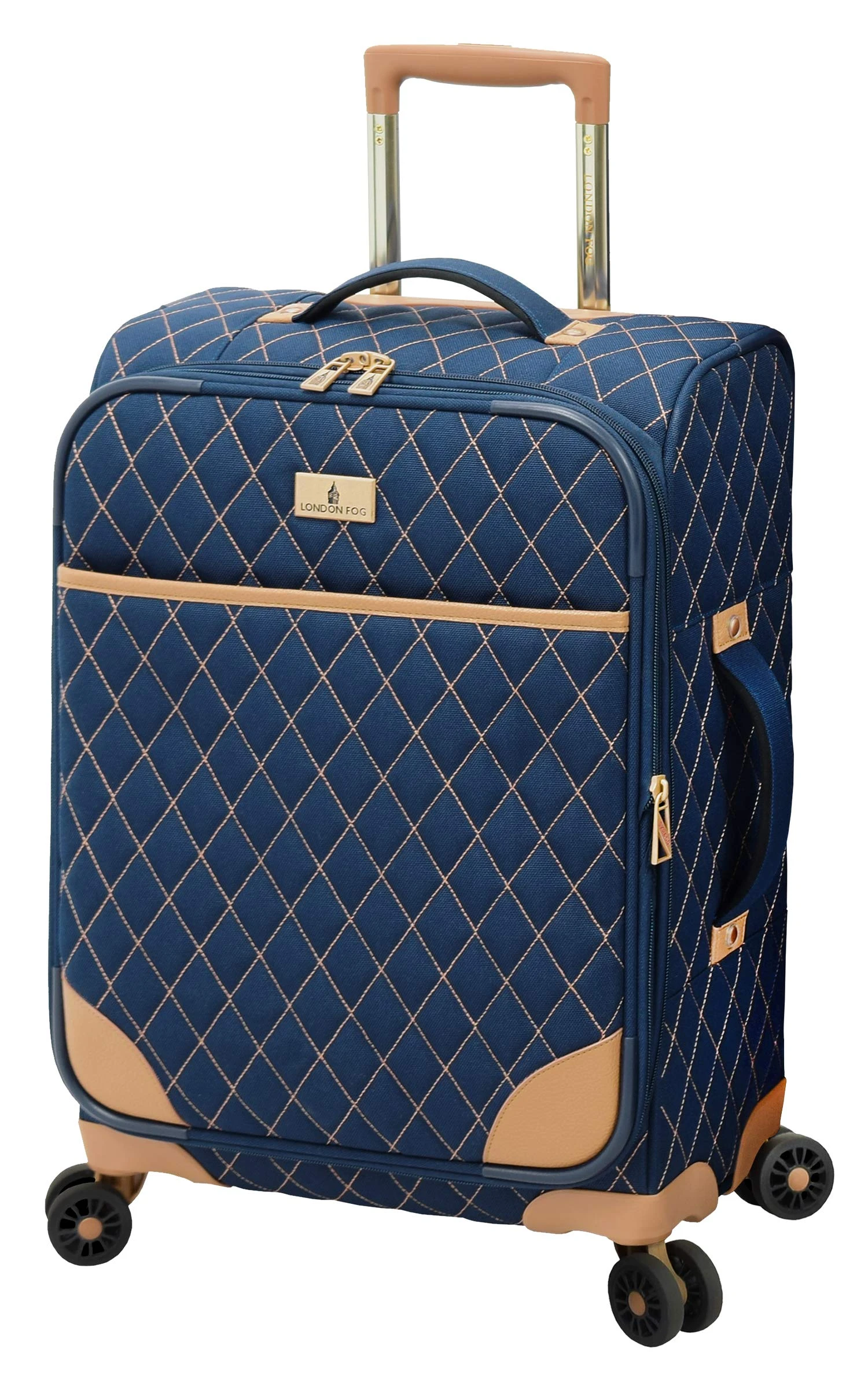 London Fog Queensbury 20" Spinner Carry-On, Navy 1 London Fog Queensbury 20" Spinner Carry-On, Navy
