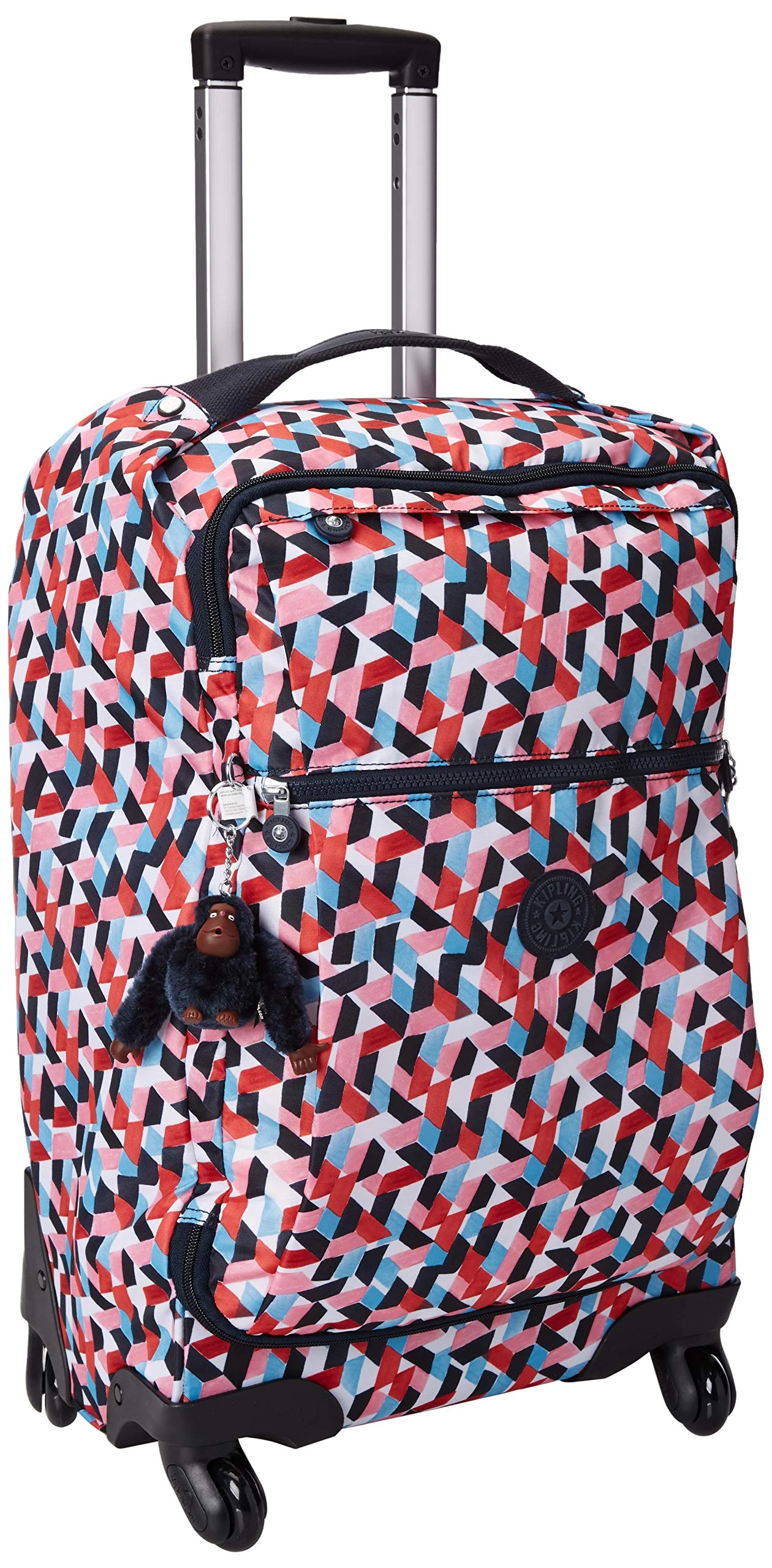 Kipling Women's Darcey Small Carry-On Rolling Luggage, Forever Tiles 1 Kipling Women's Darcey Small Carry-On Rolling Luggage, Forever Tiles
