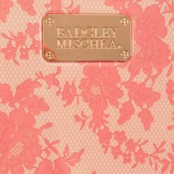 BADGLEY MISCHKA Essence 2 Piece Hard Spinner Luggage Set (Pink Lace, Medium+Carry-on) 13 BADGLEY MISCHKA Essence 2 Piece Hard Spinner Luggage Set (Pink Lace, Medium+Carry-on) -Luggage Factory 81ffV3XDlTL