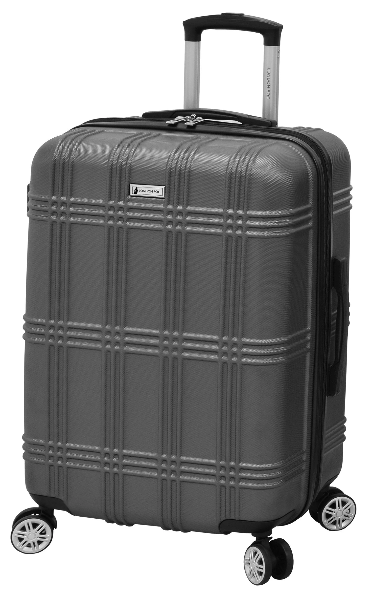 London Fog Kingsbury 25" Expandable Hardside Spinner, Titanium 1 London Fog Kingsbury 25" Expandable Hardside Spinner, Titanium
