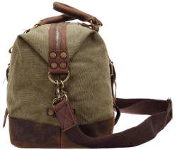 Duffel Bag, Berchirly 21" Large Canvas Leather Travel Sports Gym Bag Toiletry Bag Shoulder Carryon Luggage For Men Women - Army Green 11 Duffel Bag, Berchirly 21" Large Canvas Leather Travel Sports Gym Bag Toiletry Bag Shoulder Carryon Luggage For Men Women - Army Green -Luggage Factory 81to oWTQOL
