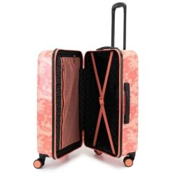 BADGLEY MISCHKA Essence 2 Piece Hard Spinner Luggage Set (Pink Lace, Medium+Carry-on) 12 BADGLEY MISCHKA Essence 2 Piece Hard Spinner Luggage Set (Pink Lace, Medium+Carry-on) -Luggage Factory 81vK dz85tL