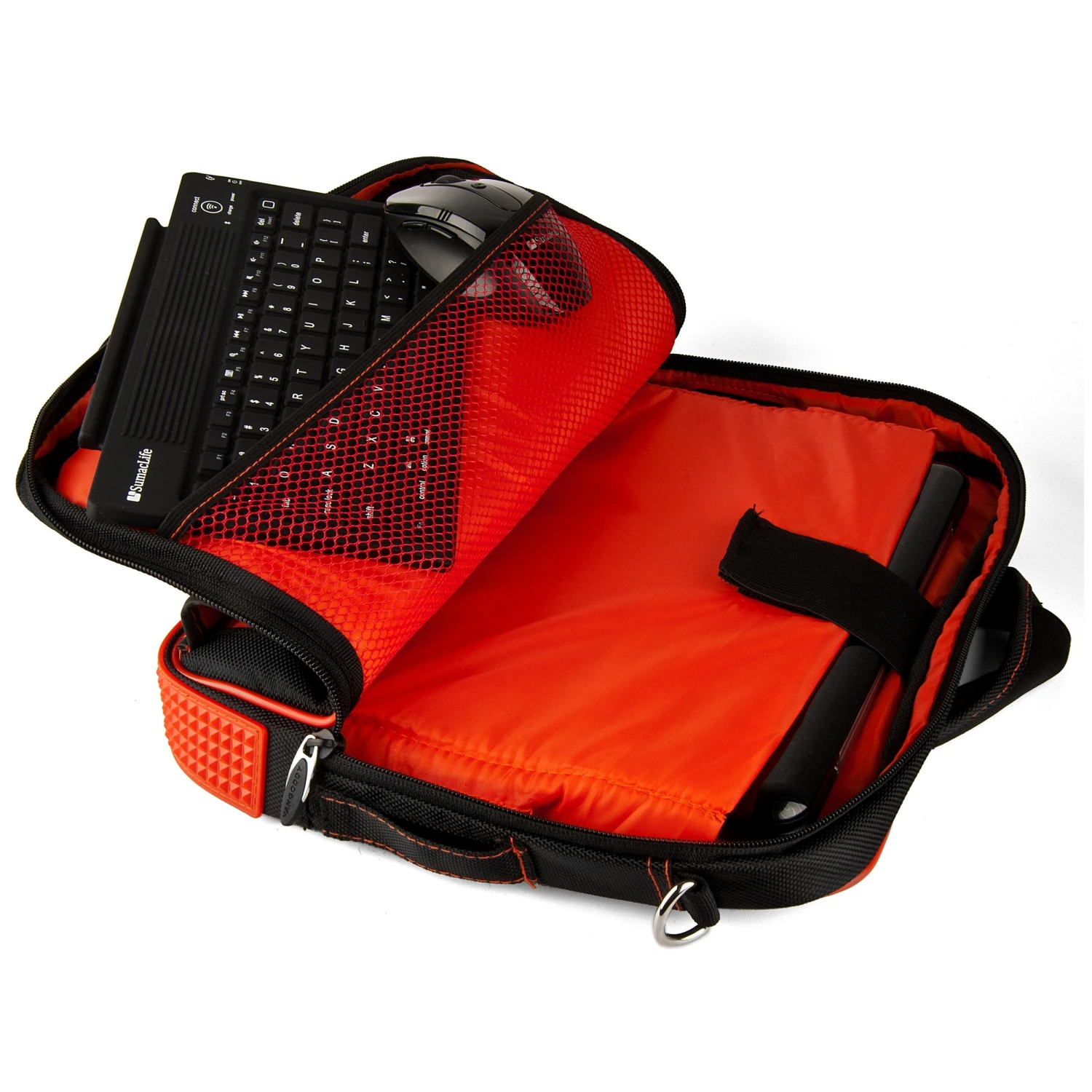 Red Durable Messenger Bag For Kobo Arc 10 HD Tablet 3 Red Durable Messenger Bag For Kobo Arc 10 HD Tablet - Image 3