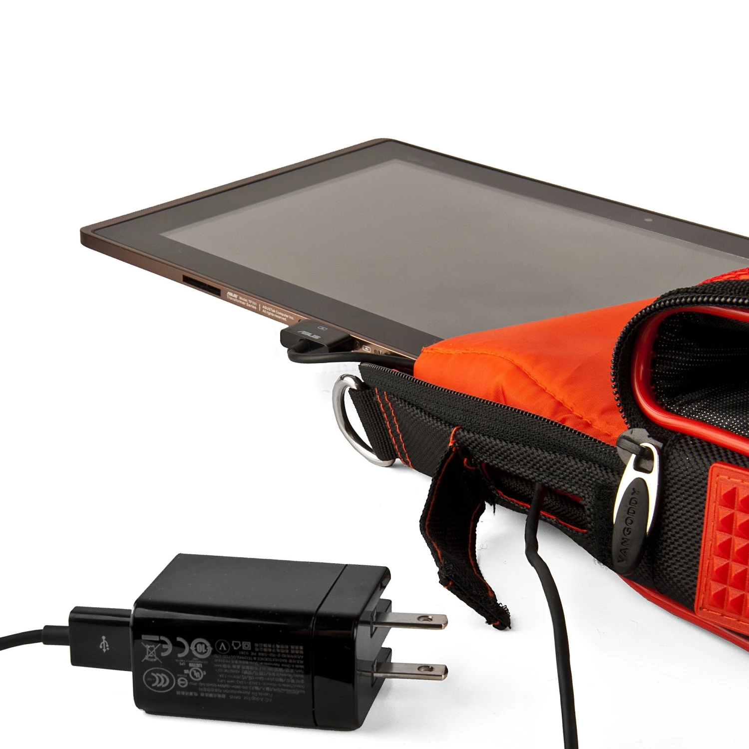 Red Durable Messenger Bag For Kobo Arc 10 HD Tablet 2 Red Durable Messenger Bag For Kobo Arc 10 HD Tablet - Image 2