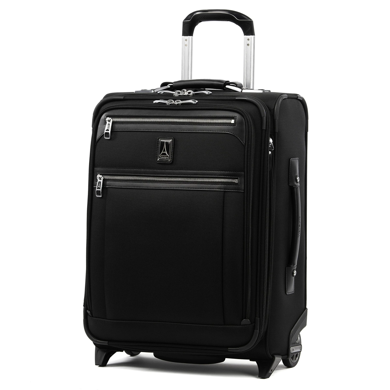 Travelpro Luggage Platinum Elite 20" Carry-on Intl Expandable Rollaboard W/USB Port, Shadow Black 1 Travelpro Luggage Platinum Elite 20" Carry-on Intl Expandable Rollaboard W/USB Port, Shadow Black