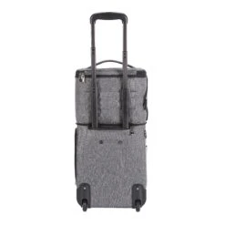 Travelers Club Luggage 17" Top Expandable Underseater W/Side USB Port Connector, Dark Gray Suitcase, Carry 13 Travelers Club Luggage 17" Top Expandable Underseater W/Side USB Port Connector, Dark Gray Suitcase, Carry -Luggage Factory 91KJu S dCL