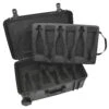 Waterproof Heavy Duty Wheeled Alcohol Travel Case - Beer And Wine Carrying Case Includes Custom Foam Insert Bottle Holder