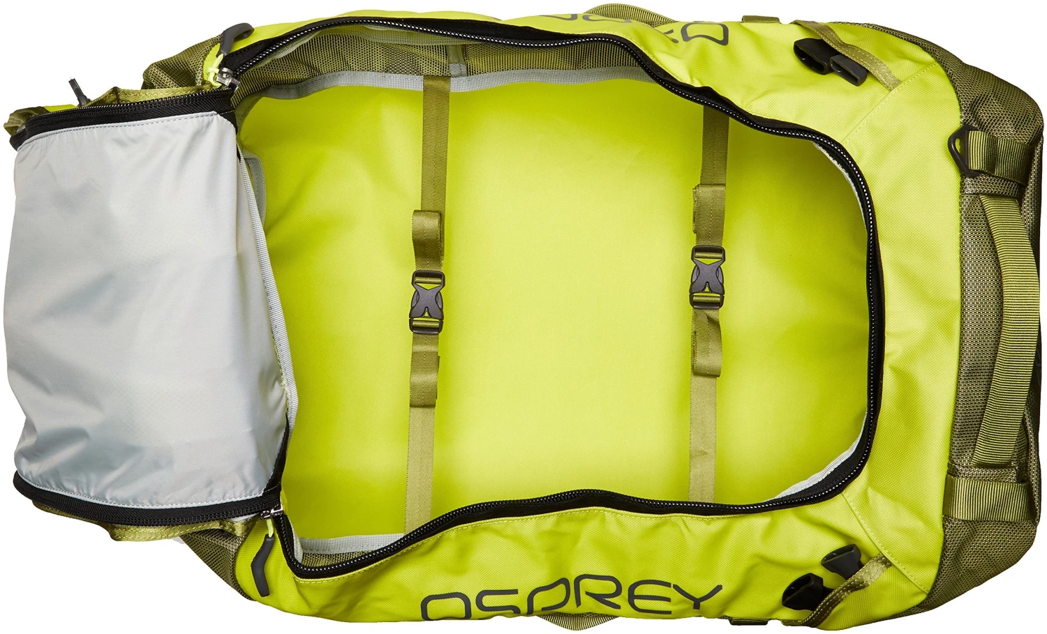 Osprey Packs Transporter 65 Expedition Duffel, Sub Lime, One Size 4 Osprey Packs Transporter 65 Expedition Duffel, Sub Lime, One Size - Image 4
