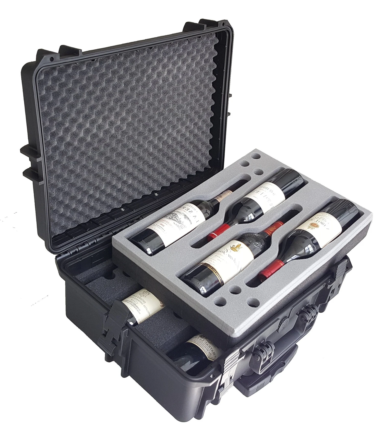 Carrying Case For Wine - Bottles - Winecase - Wheeled Case - Wine Transport - Wine Agent - Bottle Wine Carrier - Hard Case 1 Carrying Case For Wine - Bottles - Winecase - Wheeled Case - Wine Transport - Wine Agent - Bottle Wine Carrier - Hard Case