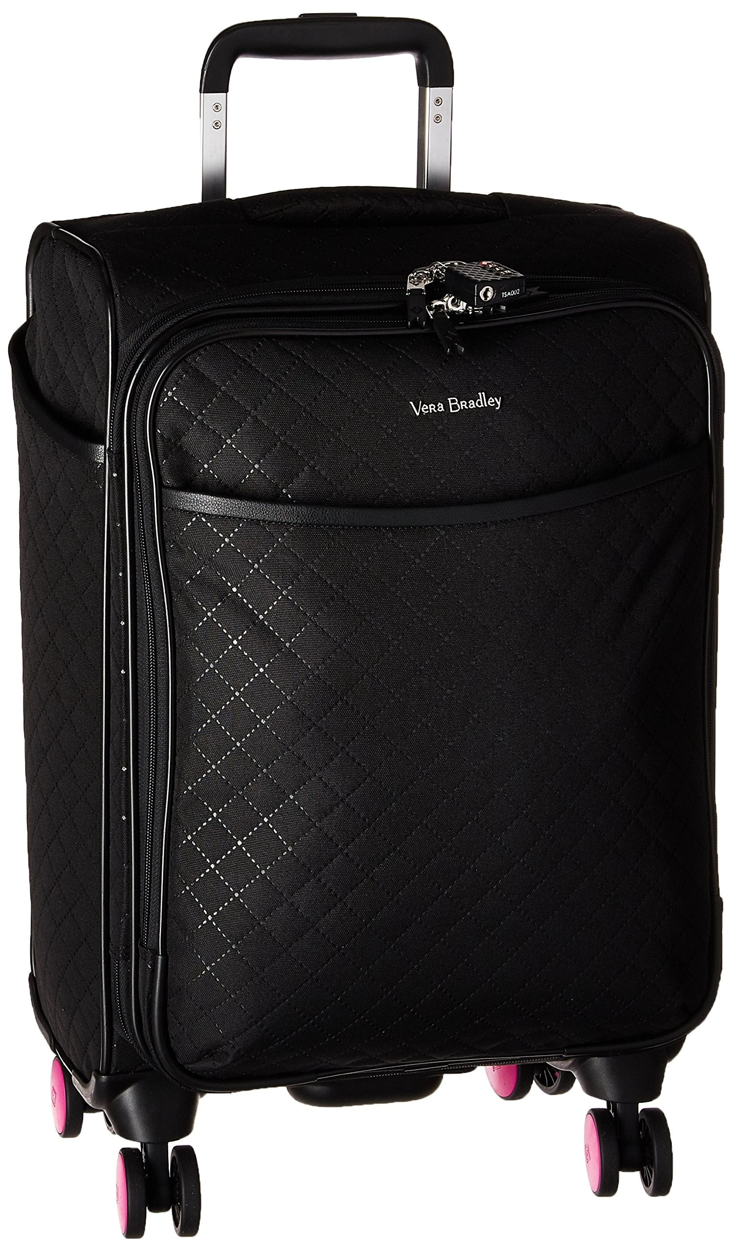 Vera Bradley Softside Small Spinner, Classic Black 1 Vera Bradley Softside Small Spinner, Classic Black