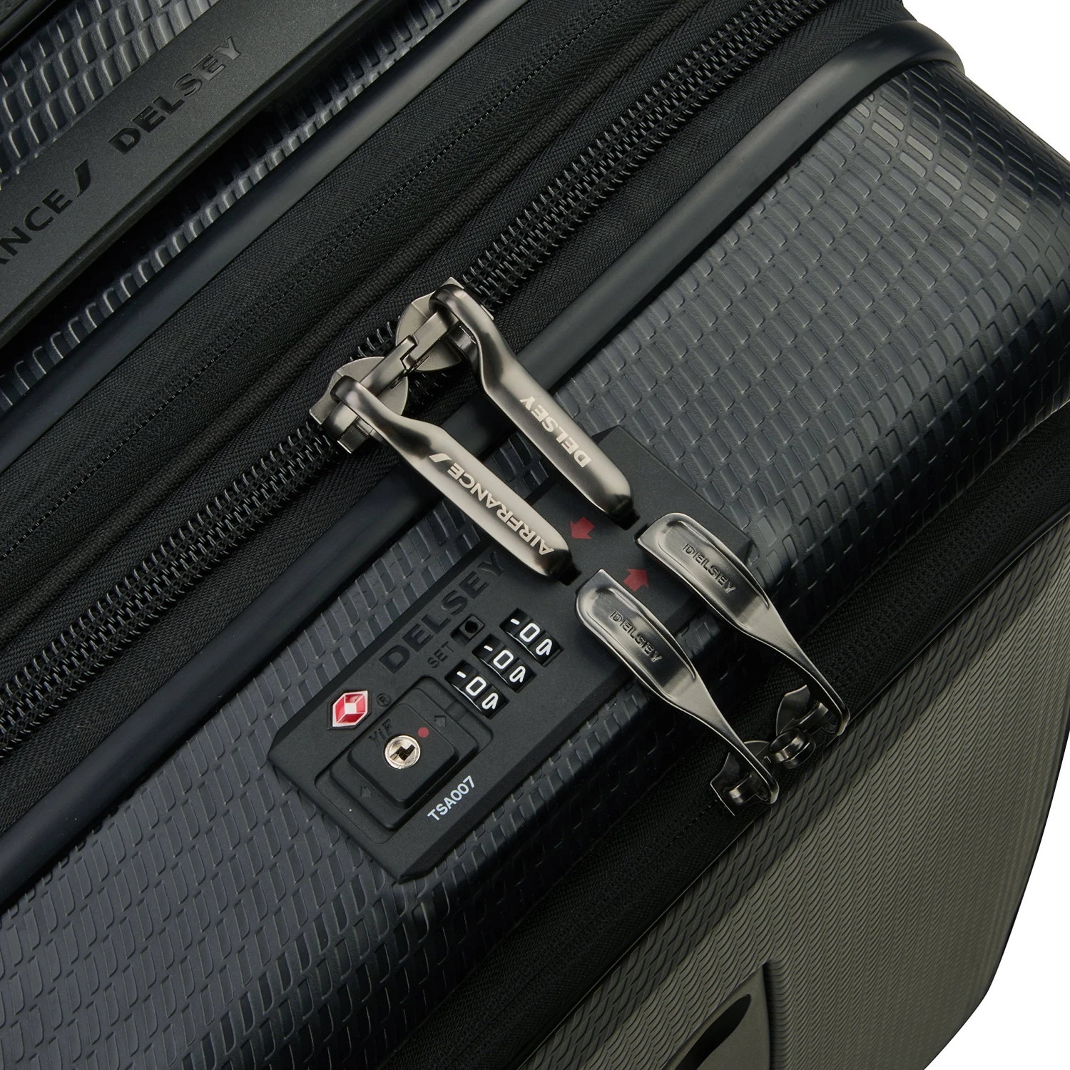 DELSEY PARIS Air France Premium Hand Luggage, 55 Cm, 42 Liters, Black (Noir) 3 DELSEY PARIS Air France Premium Hand Luggage, 55 Cm, 42 Liters, Black (Noir) - Image 3