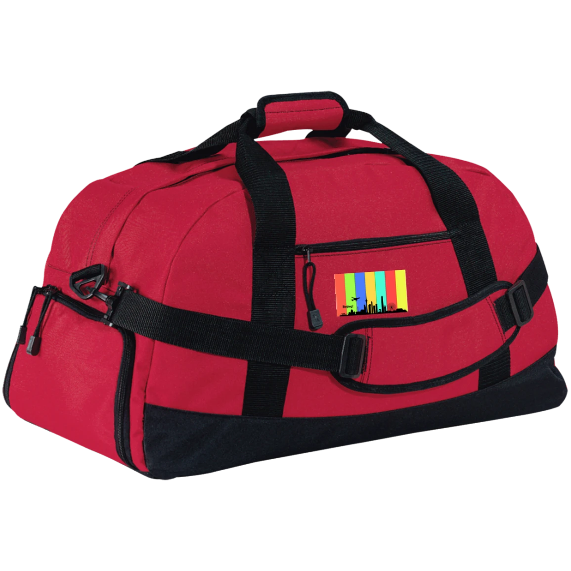 Beijing Travel - Luggage Factory Basic Large-Sized Duffel Bag 3 Beijing Travel - Luggage Factory Basic Large-Sized Duffel Bag - Image 3