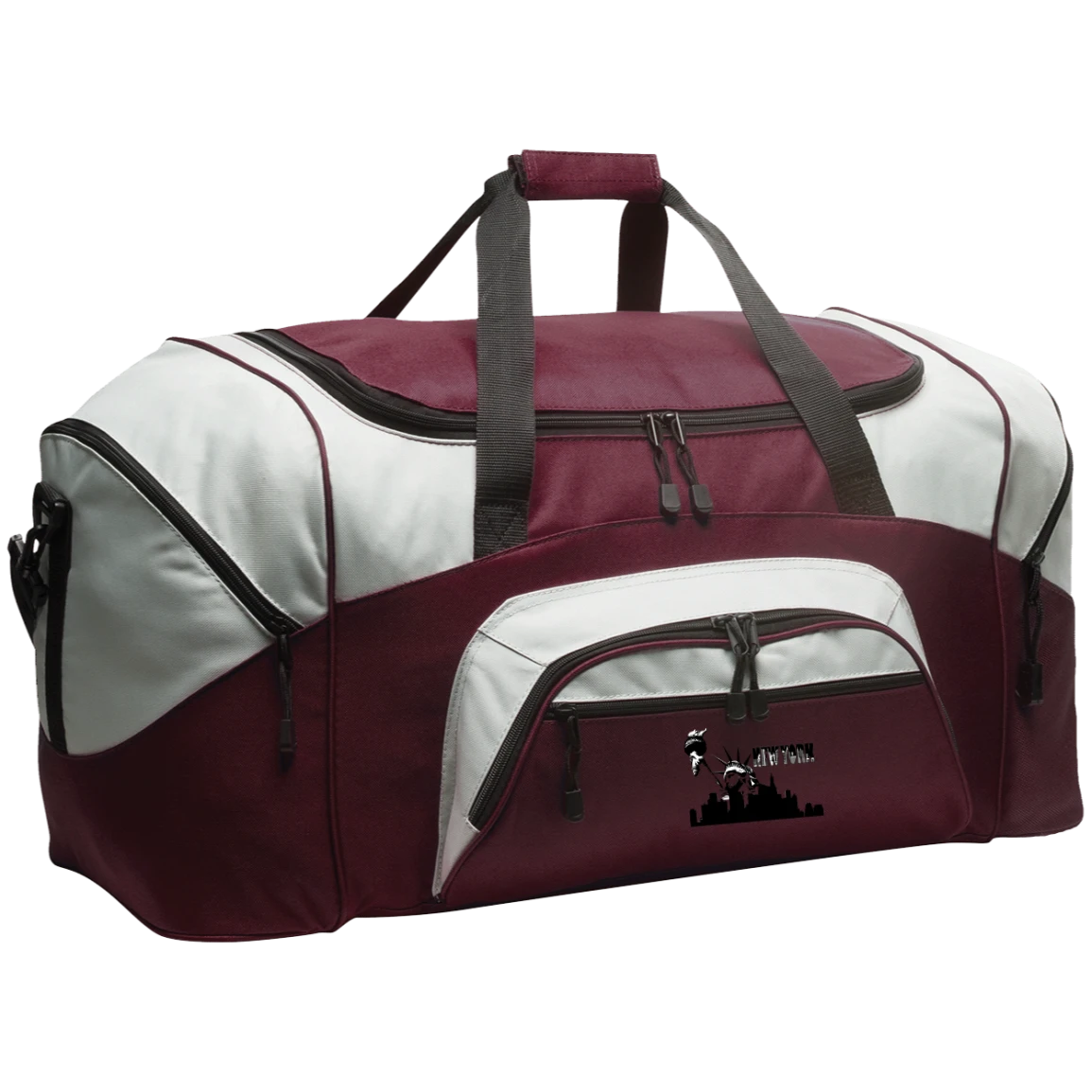 New York New York - Travel Experts Colorblock Sport Duffel 3 New York New York - Travel Experts Colorblock Sport Duffel - Image 3