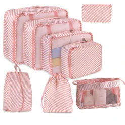 Packing Cubes Travel Luggage Organizer | Travel Organizer Storage -Luggage Factory Packing Cubes for Suitcases 8 9pcs Travel Packing Cubes Travel Luggage Bags Waterproof Clothes Socks Shoes.jpg 640x640 7f05f99c 19c8 41d1 9dde e78a37b61258