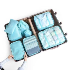 Packing Cubes Travel Luggage Organizer | Travel Organizer Storage -Luggage Factory Packing Cubes for Suitcases 8 9pcs Travel Packing Cubes Travel Luggage Bags Waterproof Clothes Socks Shoes.jpg 640x640 8454a119 eede 4022 994b 5565ba24b446
