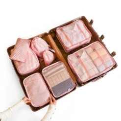 Packing Cubes Travel Luggage Organizer | Travel Organizer Storage -Luggage Factory Packing Cubes for Suitcases 8 9pcs Travel Packing Cubes Travel Luggage Bags Waterproof Clothes Socks Shoes.jpg 640x640 93720929 9653 475d bcbc ef4f922e7a53