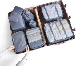 Packing Cubes Travel Luggage Organizer | Travel Organizer Storage -Luggage Factory Packing Cubes for Suitcases 8 9pcs Travel Packing Cubes Travel Luggage Bags Waterproof Clothes Socks Shoes.jpg 640x640 9399e07c 6fc4 4b27 8cf5 babeec88002e