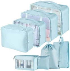 Packing Cubes Travel Luggage Organizer | Travel Organizer Storage -Luggage Factory Packing Cubes for Suitcases 8 9pcs Travel Packing Cubes Travel Luggage Bags Waterproof Clothes Socks Shoes.jpg 640x640 bb0ba288 36e4 4333 9c33 90ecdee0161a