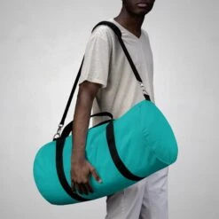 Uniquely You Duffel Bag - Carry On Luggage / Teal Green -Luggage Factory duffel bags teal green style bag 355