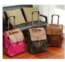 Travel Trolley Backpack Bag Boarding Luggage Bags Rolling Bag With Wheels For Women Travel Duffel