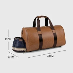 Genuine Leather Men Travel Bag Carry On Luggage Bags Men Leather Travel Duffel Weekend Bag Big Tote 6 Genuine Leather Men Travel Bag Carry On Luggage Bags Men Leather Travel Duffel Weekend Bag Big Tote -Luggage Factory product image 864182961