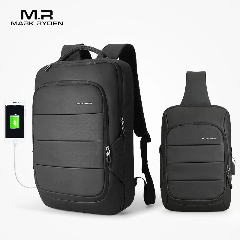 Mark Ryden Man Backpack Chest Bag Waterproof Usb Recharging Backpacks Fit 15.6 Inches Laptop Fit 1 Mark Ryden Man Backpack Chest Bag Waterproof Usb Recharging Backpacks Fit 15.6 Inches Laptop Fit