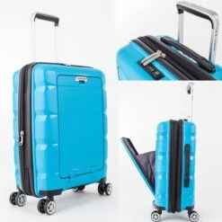 20/24Inch Computer Interlayer Waterproof Rolling Luggage 100% Pp Trolley Solid Travel Bag -Luggage Factory product image 905044042