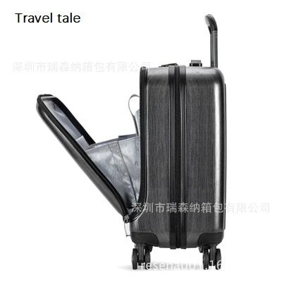 Travel Tale Pc 20" Front Computer Bag Fashion Multifunction Business Suitcase Universal Wheel 2 Travel Tale Pc 20" Front Computer Bag Fashion Multifunction Business Suitcase Universal Wheel - Image 2