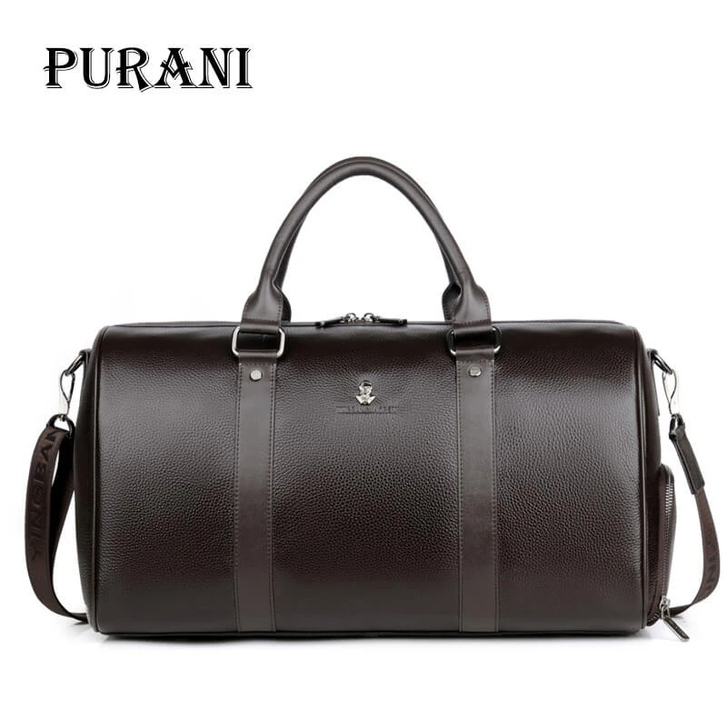 Purani Men Travel Bag For Luggage Men Genuine Leather Duffel Bag Suitcase Carry On Luggage Bags Big 1 Purani Men Travel Bag For Luggage Men Genuine Leather Duffel Bag Suitcase Carry On Luggage Bags Big